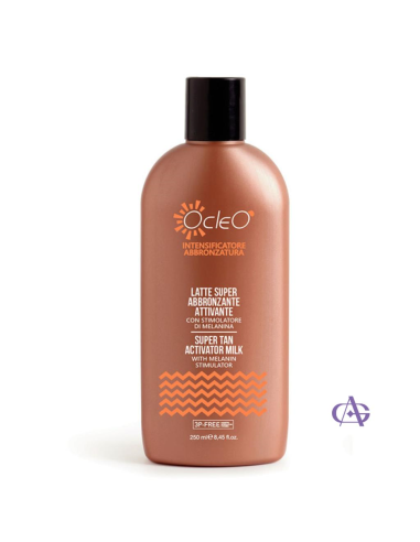 Ocleò latte superabbronzante 250ml - Vendita online | aligiocosmetica.