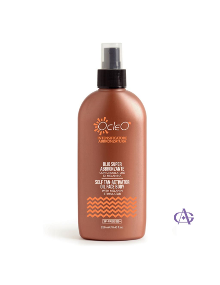 Ocleò olio super abbronzante 250ml - Vendita online | aligiocosmetica.