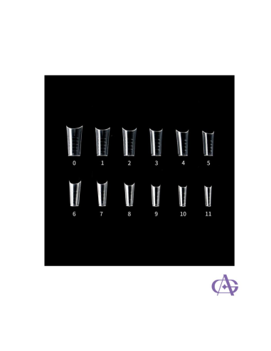 Estrosa art.7526 dual form tips "almond" 120pz - Vendita online | alig