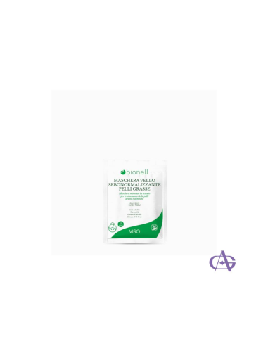 BIONELL MASCHERA VELLO VISO PELLI GRASSE MONOUSO - Vendita online | al