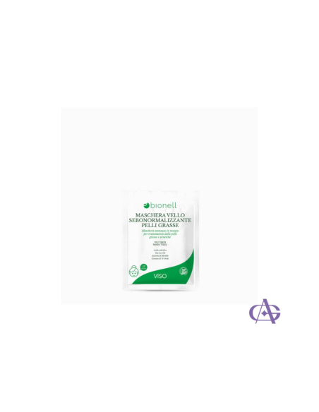 BIONELL MASCHERA VELLO VISO PELLI GRASSE MONOUSO - Vendita online | al