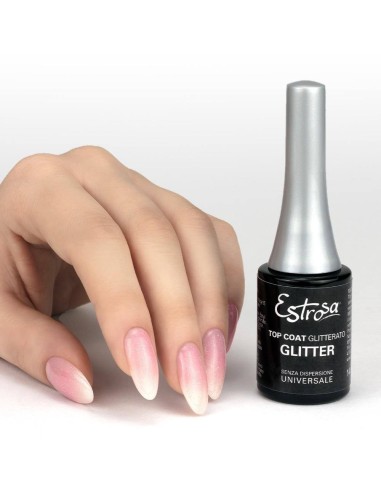 Estrosa 8501 Top Coat Glitter 15ml - Vendita online | aligiocosmetica.