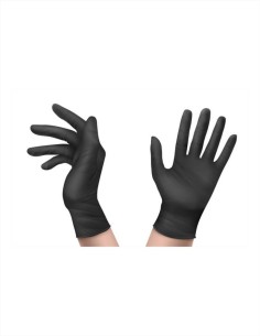 Labor E210 guanti monouso in nitrile nero 100pz - Vendita online | ali 2