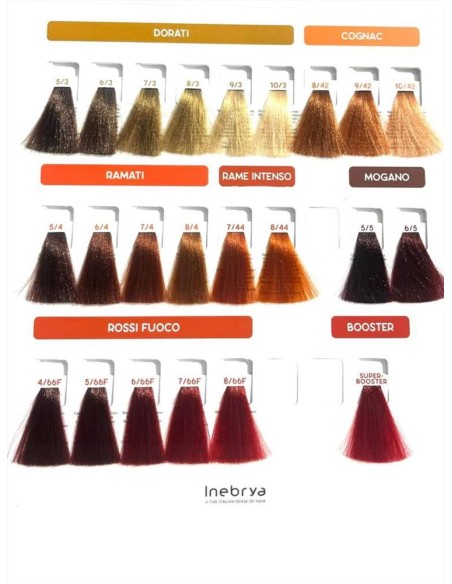 Inebrya colore permanente per capelli 100ml - Vendita online | aligioc