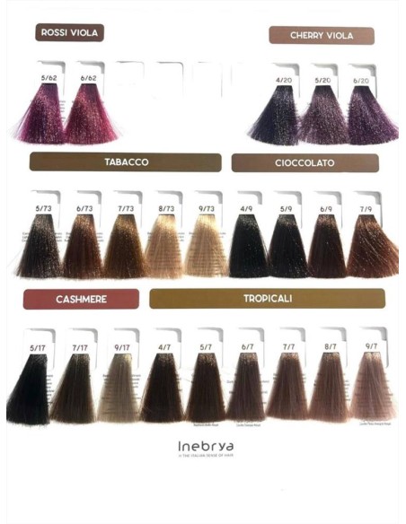 Inebrya colore permanente per capelli 100ml - Vendita online | aligioc